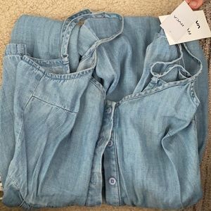 Rvca chambray romper